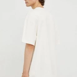 Ανδρικά Μπλουζάκια Βαμβακερό μπλουζάκι Lee μπεζ -Lee Κατάστημα unnamed file 1006