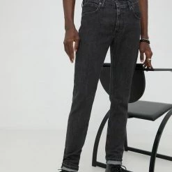 Ανδρικά Slim και Skinny Τζιν παντελονι Lee Luke Rock Acid μαύρο