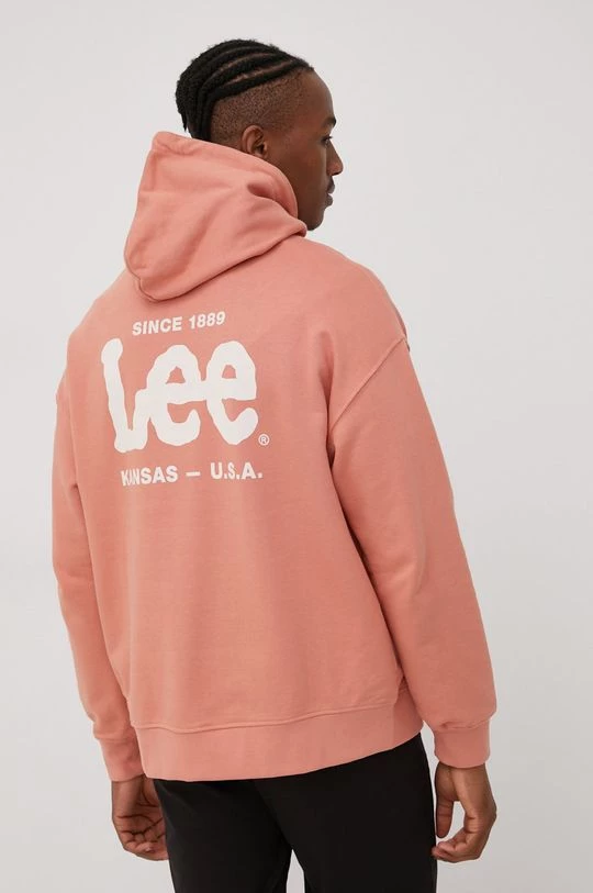 Ανδρικά Χωρίς φερμουάρ Βαμβακερή μπλούζα Lee πορτοκαλί, 3 Ανδρικά Χωρίς φερμουάρ Βαμβακερή μπλούζα Lee πορτοκαλί,