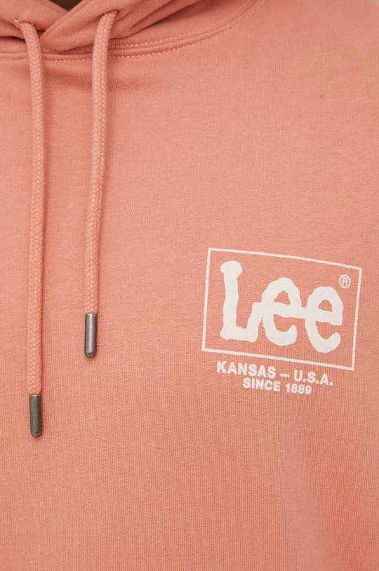 Ανδρικά Χωρίς φερμουάρ Βαμβακερή μπλούζα Lee πορτοκαλί, 7 Ανδρικά Χωρίς φερμουάρ Βαμβακερή μπλούζα Lee πορτοκαλί, - Image 5