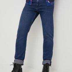 Ανδρικά Slim και Skinny Lee τζιν παντελονι Rider σκούρο μπλε