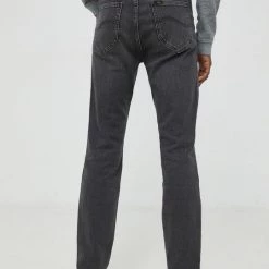 Ανδρικά Slim και Skinny Τζιν παντελονι Lee Rider Gravel Stone γκρί -Lee Κατάστημα unnamed file 110