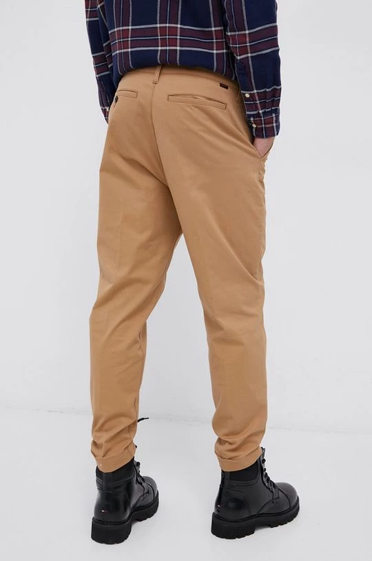 Ανδρικά Υφασμάτινα Παντελόνι Lee χρώμα: καφέ 5 Ανδρικά Υφασμάτινα Παντελόνι Lee χρώμα: καφέ - Image 3