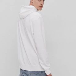 Ανδρικά Χωρίς φερμουάρ Βαμβακερή μπλούζα Lee χρώμα: άσπρο -Lee Κατάστημα unnamed file 1134