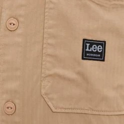 Ανδρικά Πουκάμισα Πουκάμισο Lee χρώμα: κίτρινο -Lee Κατάστημα unnamed file 1142