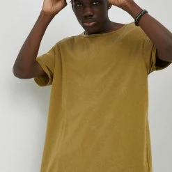 Ανδρικά Μπλουζάκια Βαμβακερό μπλουζάκι Lee πράσινο