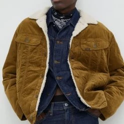 Ανδρικά Κοντά μπουφάν Μπουφάν με κορδόνι Lee πράσινο