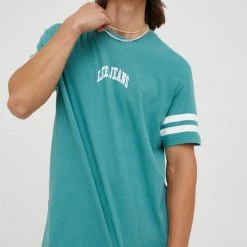 Ανδρικά Μπλουζάκια Βαμβακερό μπλουζάκι Lee πράσινο