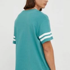 Ανδρικά Μπλουζάκια Βαμβακερό μπλουζάκι Lee πράσινο -Lee Κατάστημα unnamed file 1289