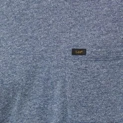 Ανδρικά Μπλουζάκια Βαμβακερό μπλουζάκι Lee μπλε -Lee Κατάστημα unnamed file 1306