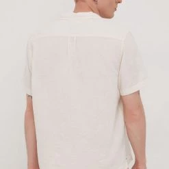 Ανδρικά Πουκάμισα Πουκάμισο με μείγμα από λινό Lee χρώμα: μπεζ, -Lee Κατάστημα unnamed file 1319