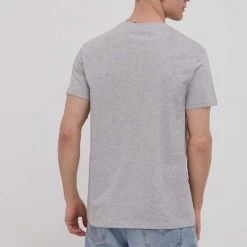 Ανδρικά Μπλουζάκια Βαμβακερό μπλουζάκι Lee γκρι -Lee Κατάστημα unnamed file 1363