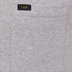 Ανδρικά Μπλουζάκια Βαμβακερό μπλουζάκι Lee γκρι -Lee Κατάστημα unnamed file 1365