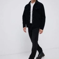 Ανδρικά Κοντά μπουφάν Μπουφάν με κορδόνι Lee μαύρο