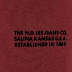 Ανδρικά Μπλουζάκια Βαμβακερό μπλουζάκι Lee καφέ -Lee Κατάστημα unnamed file 1409