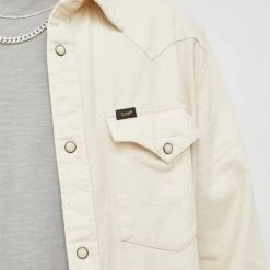 Ανδρικά Πουκάμισα Βαμβακερό πουκάμισο Lee χρώμα: μπεζ, -Lee Κατάστημα unnamed file 1525