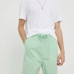 Ανδρικά Σορτς Λινό σορτς Lee πράσινο