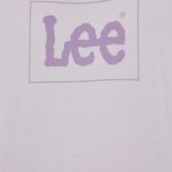 Ανδρικά Μπλουζάκια Βαμβακερό μπλουζάκι Lee μοβ -Lee Κατάστημα unnamed file 1549