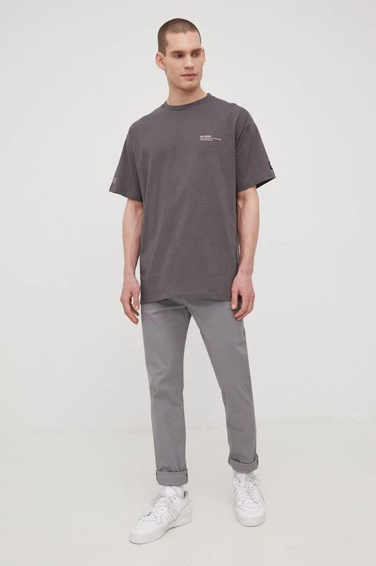 Ανδρικά Υφασμάτινα Παντελόνι Lee Slim Chino Steel Grey γκρι 4 Ανδρικά Υφασμάτινα Παντελόνι Lee Slim Chino Steel Grey γκρι - Image 2