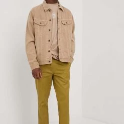 Ανδρικά Κοντά μπουφάν Μπουφάν Lee μπεζ,