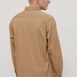 Ανδρικά Πουκάμισα Βαμβακερό πουκάμισο Lee χρώμα: μπεζ, -Lee Κατάστημα unnamed file 1660