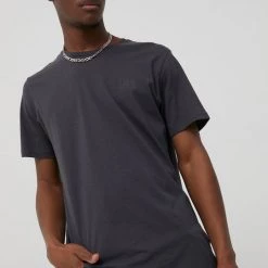 Ανδρικά Μπλουζάκια Βαμβακερό μπλουζάκι Lee γκρι