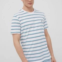 Ανδρικά Μπλουζάκια Βαμβακερό μπλουζάκι Lee τιρκουάζ