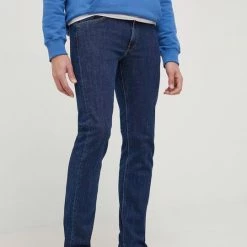 Ανδρικά Straight και Regular Lee - τζιν παντελονι Daren σκούρο μπλε