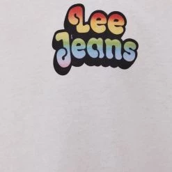 Ανδρικά Μπλουζάκια Μπλουζάκι Lee χρώμα: άσπρο -Lee Κατάστημα unnamed file 1726
