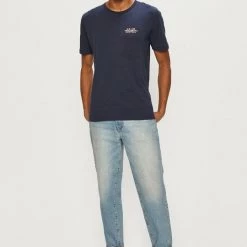 Ανδρικά Μπλουζάκια Lee - Μπλουζάκι σκούρο μπλε -Lee Κατάστημα unnamed file 1753