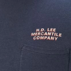 Ανδρικά Μπλουζάκια Lee - Μπλουζάκι σκούρο μπλε -Lee Κατάστημα unnamed file 1756