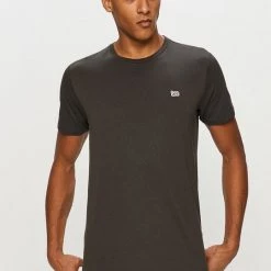 Ανδρικά Μπλουζάκια Lee - Μπλουζάκι γραφίτης