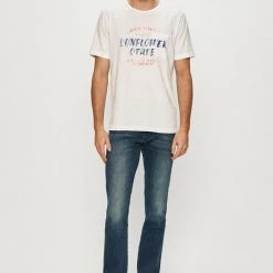 Ανδρικά Μπλουζάκια Lee - Μπλουζάκι λευκό -Lee Κατάστημα unnamed file 1775