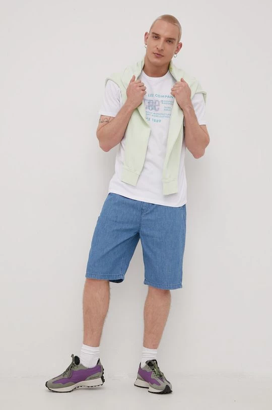 Ανδρικά Σορτς Lee μπλε 4 Ανδρικά Σορτς Lee μπλε - Image 2