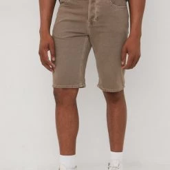 Ανδρικά Σορτς Lee καφέ