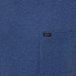 Ανδρικά Μπλουζάκια Βαμβακερό μπλουζάκι Lee μπλε -Lee Κατάστημα unnamed file 1869