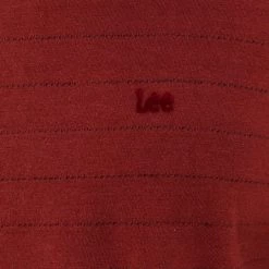 Ανδρικά Μπλουζάκια Βαμβακερό μπλουζάκι Lee κόκκινο -Lee Κατάστημα unnamed file 1879