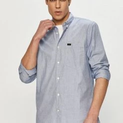 Ανδρικά Πουκάμισα Lee - Πουκάμισο χλωμό λευκό -Lee Κατάστημα unnamed file 1906