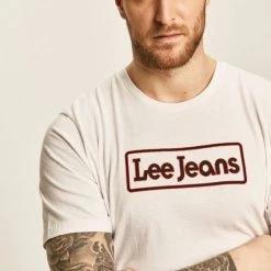 Ανδρικά Μπλουζάκια Lee - Μπλουζάκι λευκό -Lee Κατάστημα unnamed file 1944