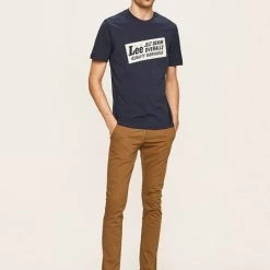 Ανδρικά Μπλουζάκια Lee - Μπλουζάκι σκούρο μπλε -Lee Κατάστημα unnamed file 1947