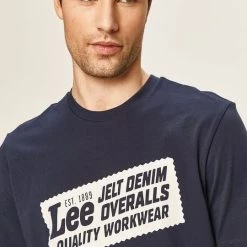 Ανδρικά Μπλουζάκια Lee - Μπλουζάκι σκούρο μπλε -Lee Κατάστημα unnamed file 1949