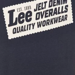 Ανδρικά Μπλουζάκια Lee - Μπλουζάκι σκούρο μπλε -Lee Κατάστημα unnamed file 1950