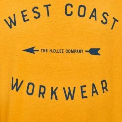 Ανδρικά Μπλουζάκια Lee - Μπλουζάκι κεχριμπάρι -Lee Κατάστημα unnamed file 1975