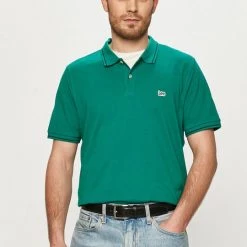 Ανδρικά Πόλο μπλουζάκια Lee - Πόλο πράσινο