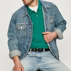 Ανδρικά Πόλο μπλουζάκια Lee - Πόλο πράσινο -Lee Κατάστημα unnamed file 2092