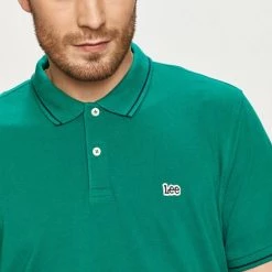 Ανδρικά Πόλο μπλουζάκια Lee - Πόλο πράσινο -Lee Κατάστημα unnamed file 2093