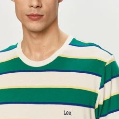 Ανδρικά Μπλουζάκια Lee - Μπλουζάκι πράσινο -Lee Κατάστημα unnamed file 2098