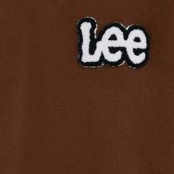 Ανδρικά Χωρίς φερμουάρ Βαμβακερή μπλούζα Lee καφέ, -Lee Κατάστημα unnamed file 223