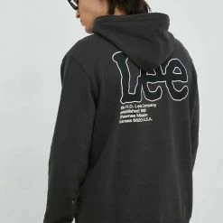 Ανδρικά Χωρίς φερμουάρ Βαμβακερή μπλούζα Lee γκρι, με κουκούλα 11 Ανδρικά Χωρίς φερμουάρ Βαμβακερή μπλούζα Lee γκρι, με κουκούλα -Lee Κατάστημα unnamed file 230