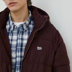 Ανδρικά Κοντά μπουφάν Μπουφάν Lee κάστανο -Lee Κατάστημα unnamed file 26